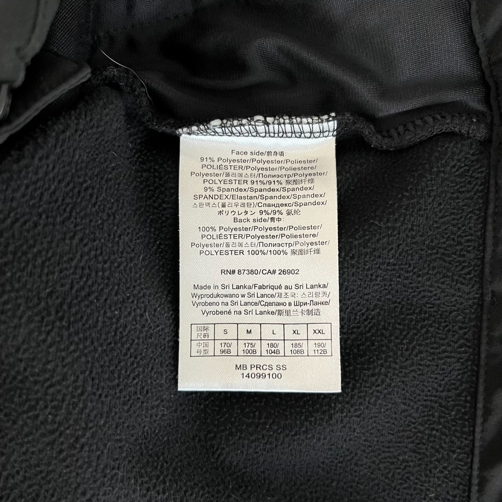Burton‎ Full Zip Jacket Men's Size M Black Pockets Softshell - Picture 12 of 12